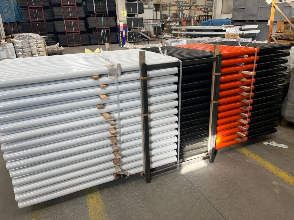 Kar Direği Fiyat Yol Kenar Dikmesi Demir Karayolları Yol Kar Direği Üretimi 3 Metre 2,5mm