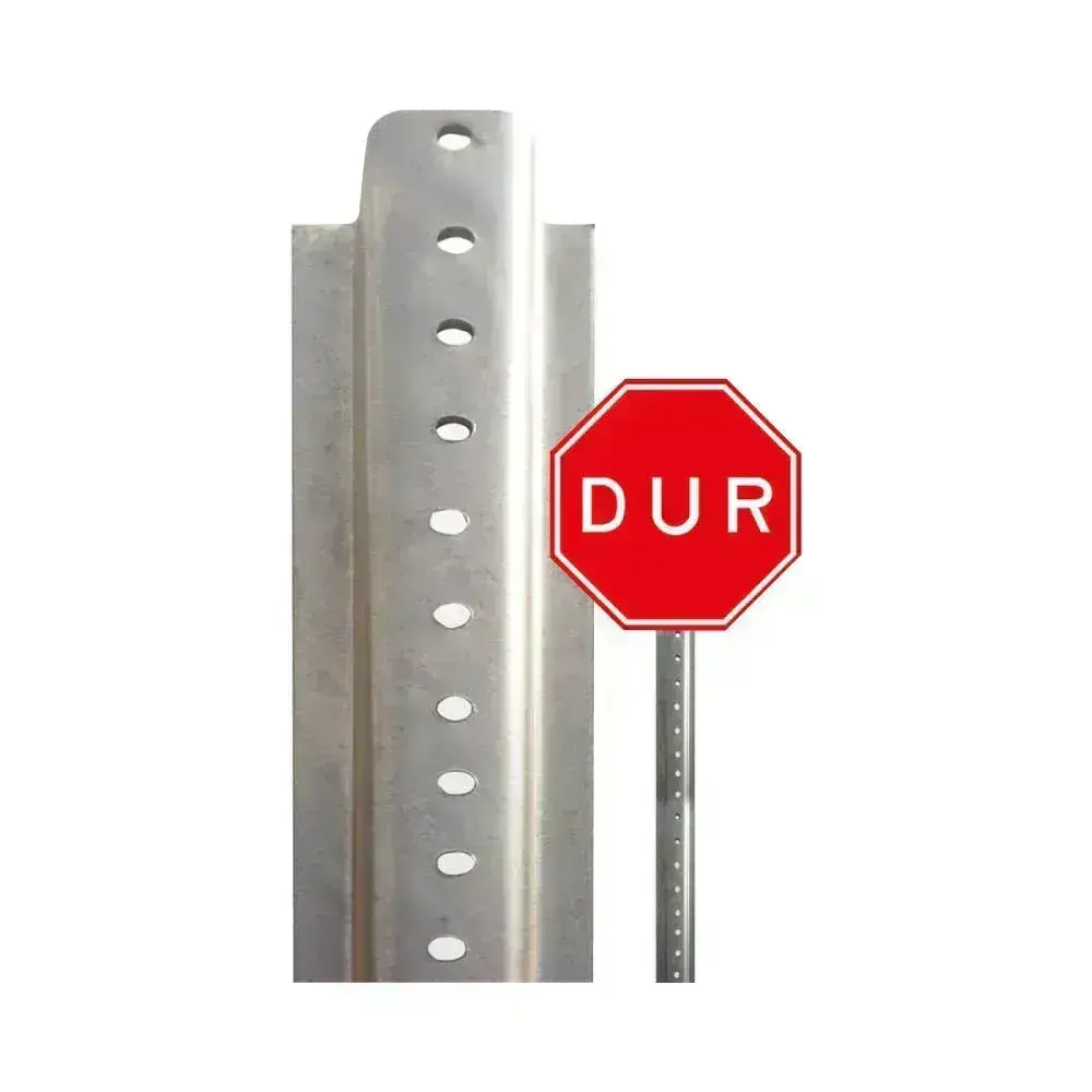 Omega Direk Birim Fiyat Trafik Levha Direği Üretimi İmalatı 3 Metre 4mm