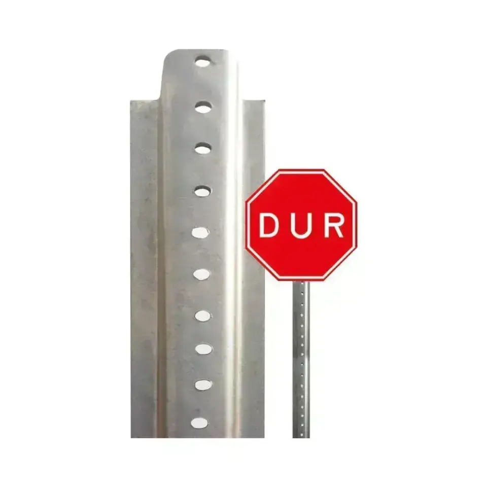 Omega Direk Birim Fiyat Trafik Levha Direği Üretimi İmalatı 4 Metre 4mm