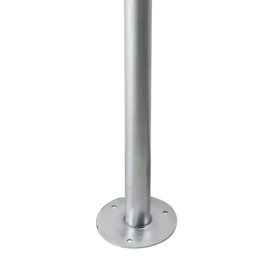 Levha Direği Galvanizli Trafik Levha Direği Otopark Aynası Direği 3 Metre Q60 mm