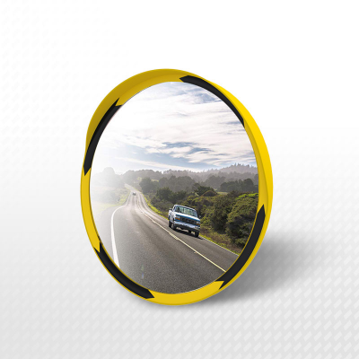 Trafik Güvenlik Aynası 80 cm Sarı-Siyah