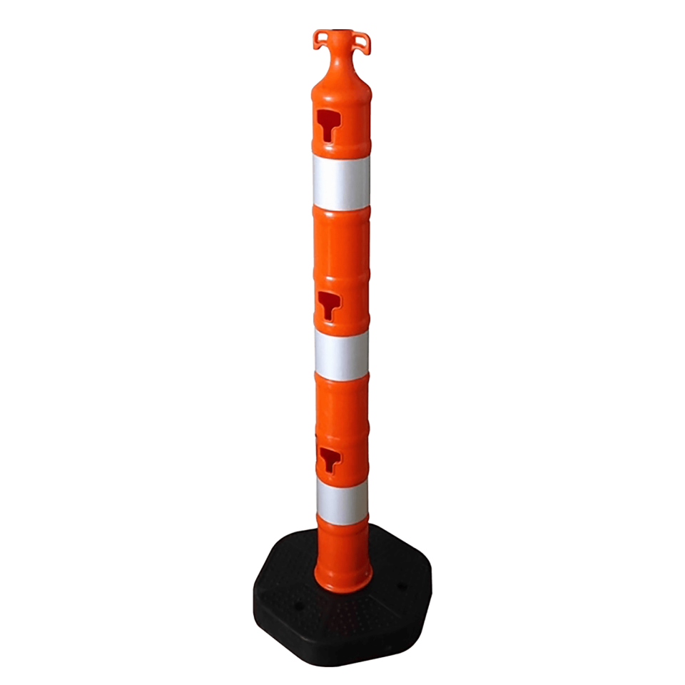 Kauçuk Tabanlı, Emniyet Dikmesi ,Plastik Ağırlıklı Yol Dikme Trafik Yol Uyarı Dikmesi Fiyatı