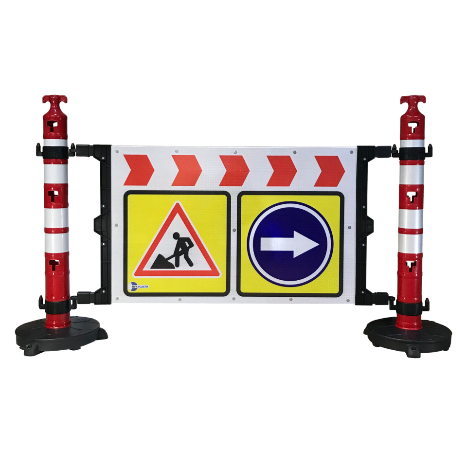 Kauçuk Tabanlı, Emniyet Dikmesi ,Plastik Ağırlıklı Yol Dikme Trafik Yol Uyarı Dikmesi Fiyatı