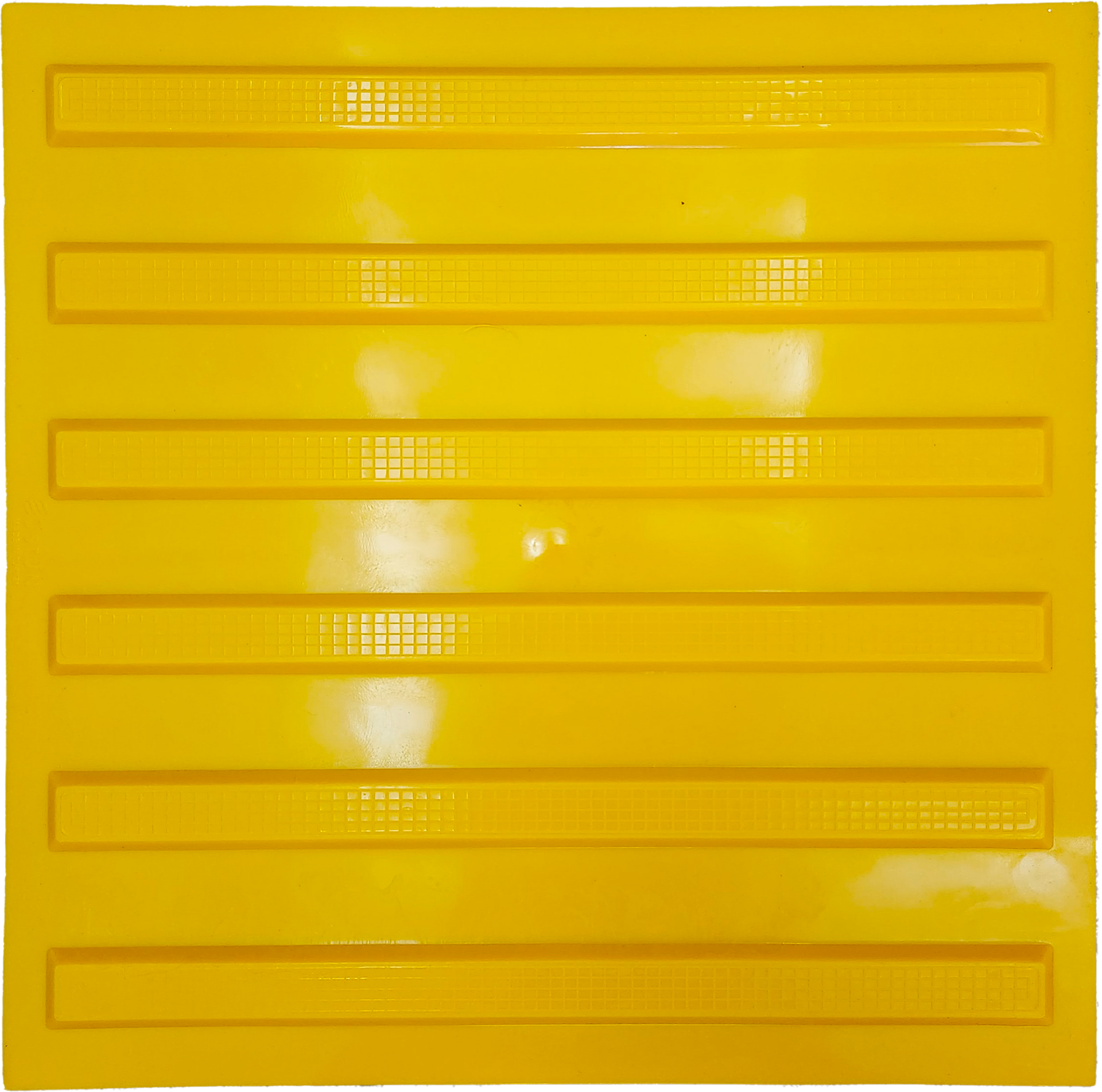 Hissedilebilir Yüzey Görme Engelli Yürüme Yüzeyleri  Çubuk (Sarı) 30x30cm